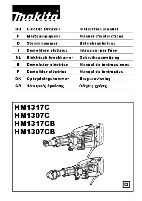 Mode d'emploi MAKITA HM1307CB