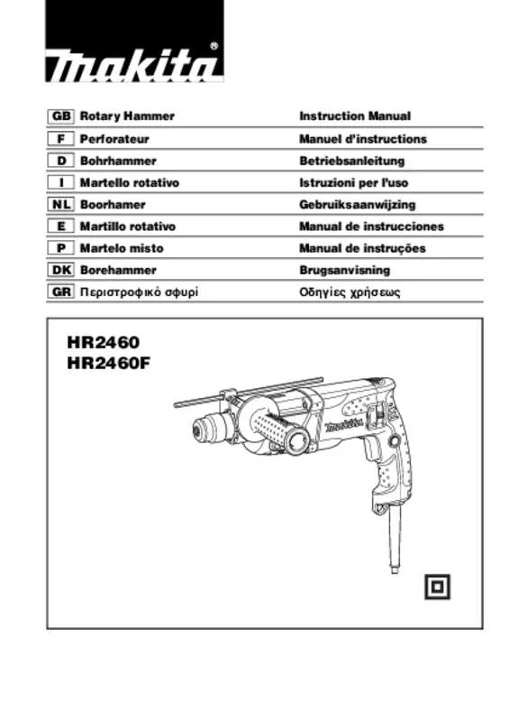 Mode d'emploi MAKITA HR2460F