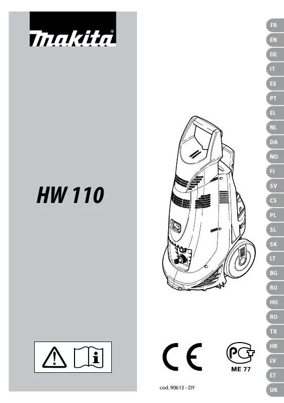 Mode d'emploi MAKITA HW110