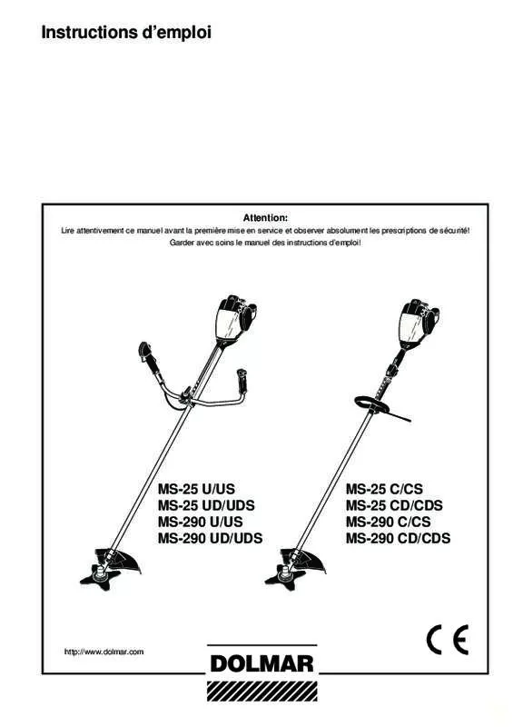 Mode d'emploi MAKITA MS290