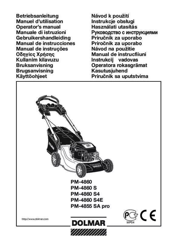 Mode d'emploi MAKITA PM4860