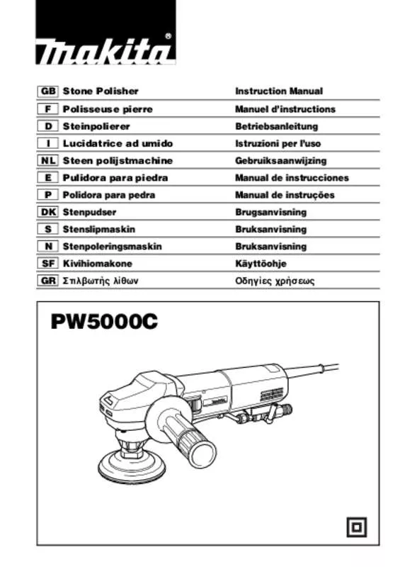 Mode d'emploi MAKITA PW5000C