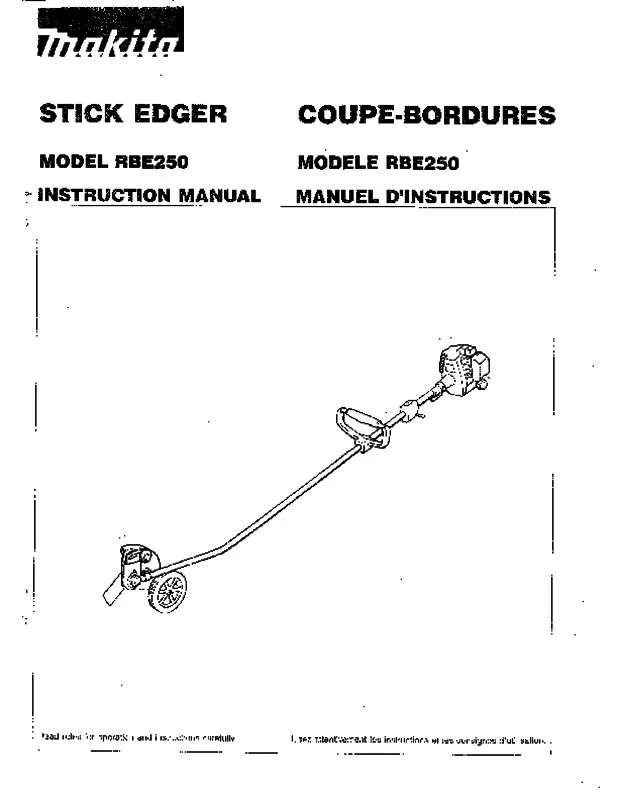 Mode d'emploi MAKITA RBE250