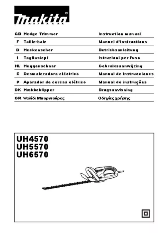 Mode d'emploi MAKITA UH4570