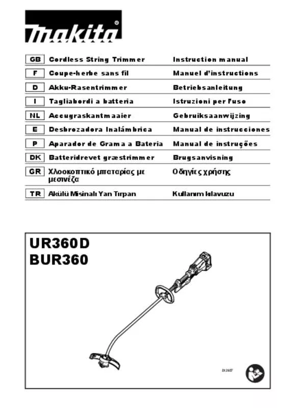 Mode d'emploi MAKITA UR360D