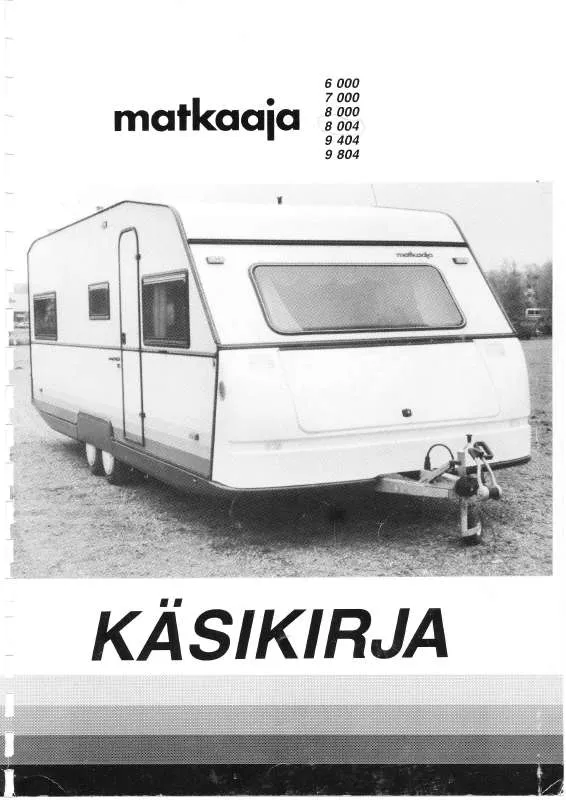 Mode d'emploi MATKAAJA 9804