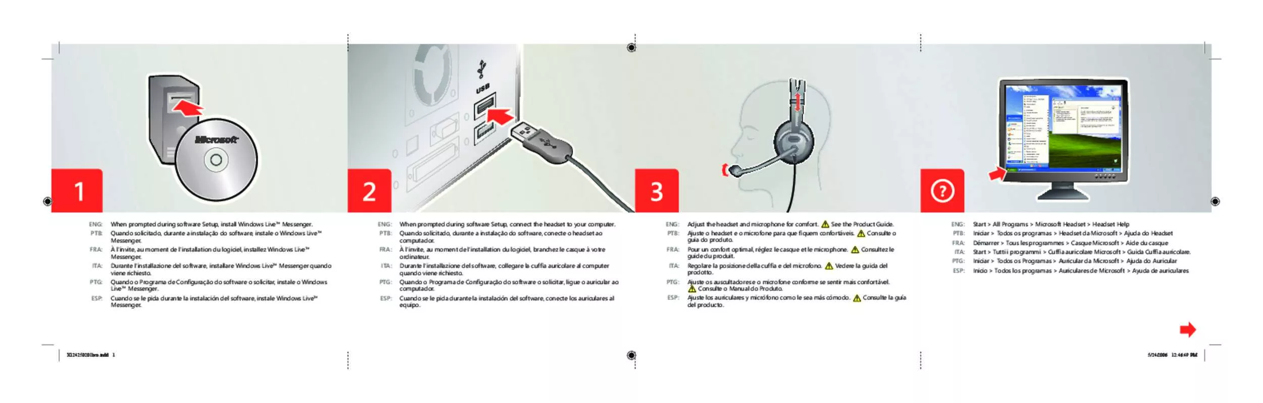 Mode d'emploi MICROSOFT LIFECHAT LX-3000