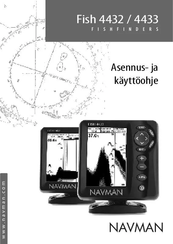 Mode d'emploi NAVMAN FISHFINDERS FISH 4433