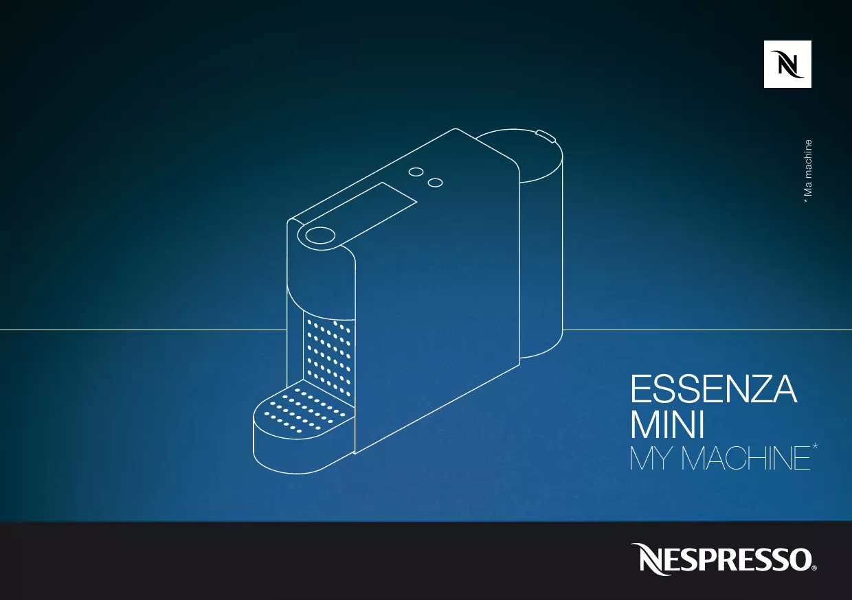 Mode d'emploi NESPRESSO ESSENZA MINI C30