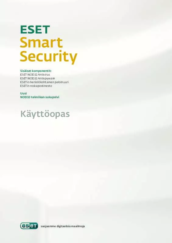 Mode d'emploi NOD32 ESET SMART SECURITY 3 BUSINESS EDITION