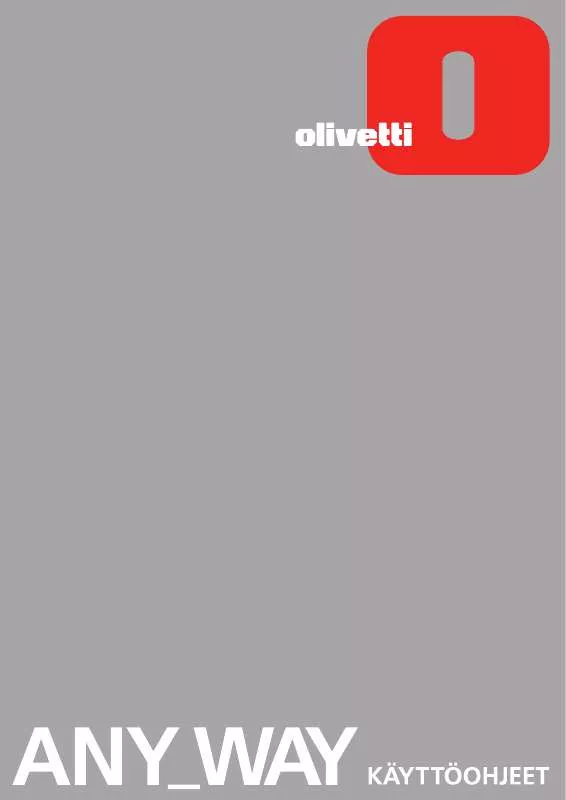 Mode d'emploi OLIVETTI ANY_WAY PHOTO WIRELESS PLUS