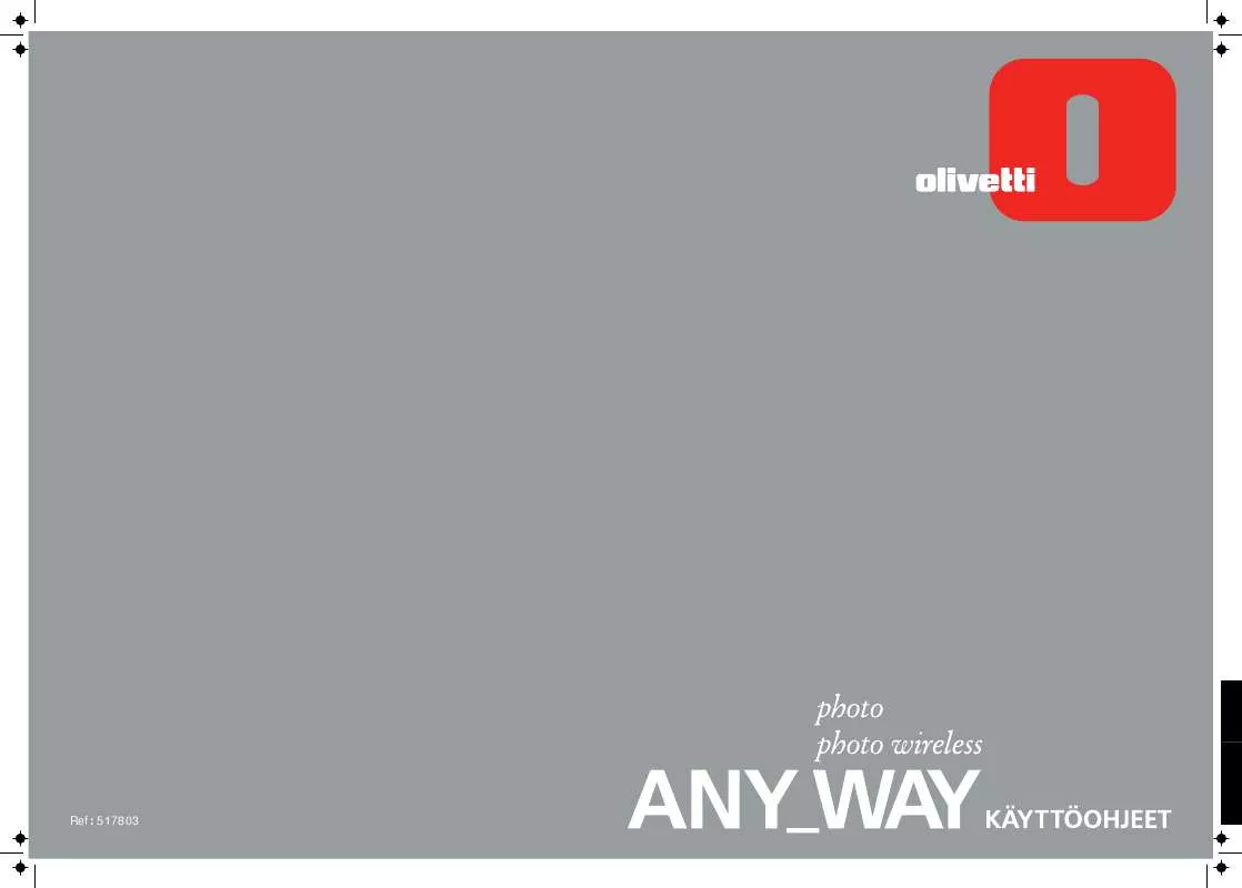 Mode d'emploi OLIVETTI ANY_WAY PHOTO WIRELESS