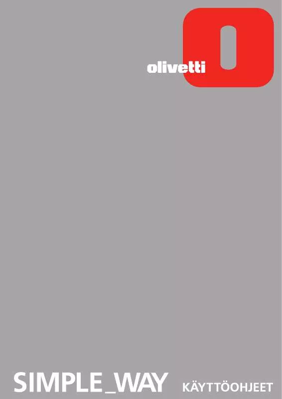 Mode d'emploi OLIVETTI SIMPLE_WAY BLUETOOTH