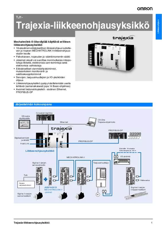 Mode d'emploi OMRON TRAJEXIA