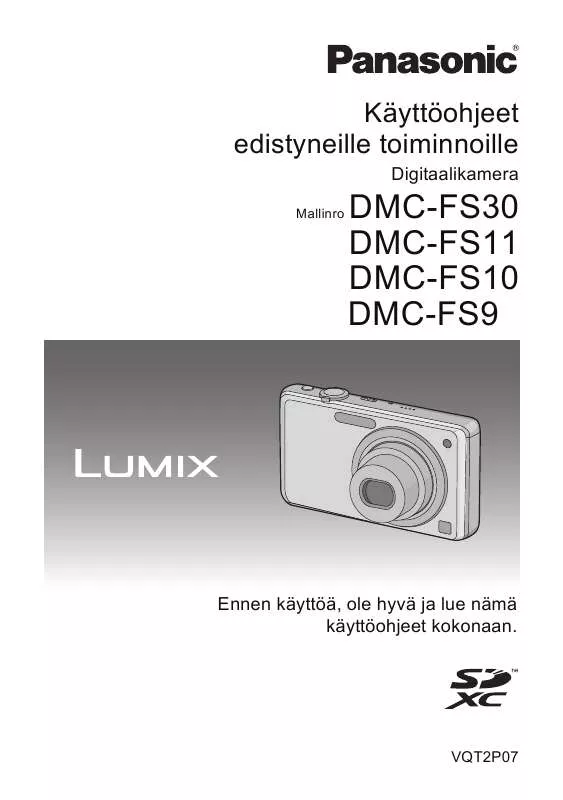 Mode d'emploi PANASONIC DMCFS11