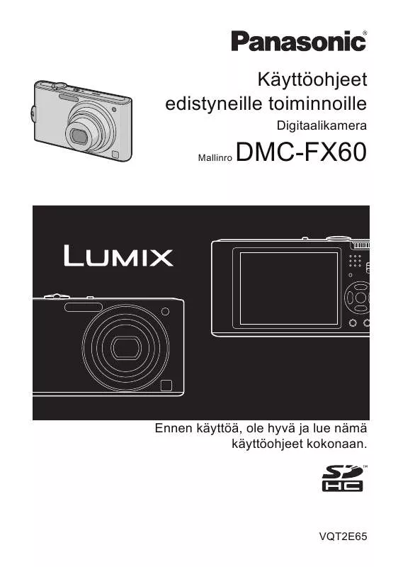 Mode d'emploi PANASONIC DMCFX60