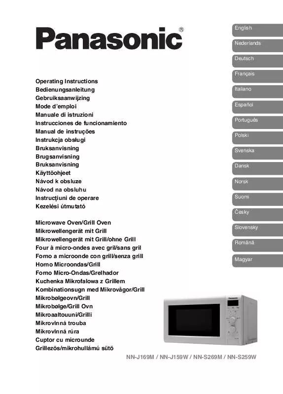 Mode d'emploi PANASONIC NNS259WMEPG