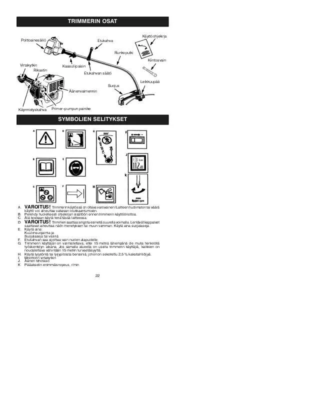 Mode d'emploi PARTNER COLIBRI 25