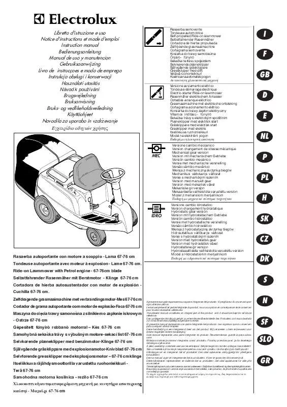 Mode d'emploi PARTNER P1067CRD