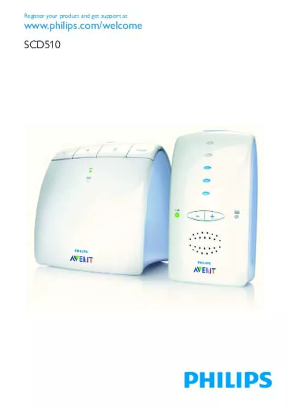 Mode d'emploi PHILIPS AVENT DECT SCD510