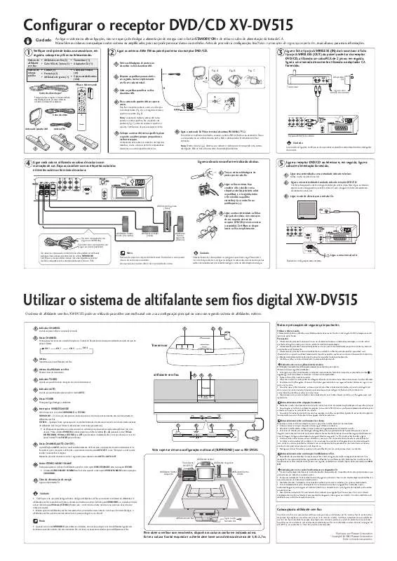 Mode d'emploi PIONEER XV-DV515