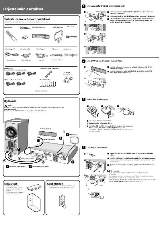 Mode d'emploi PIONEER XV-DV99