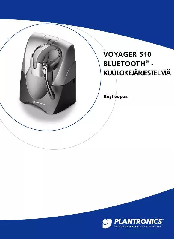 Mode d'emploi PLANTRONICS VOYAGER 510