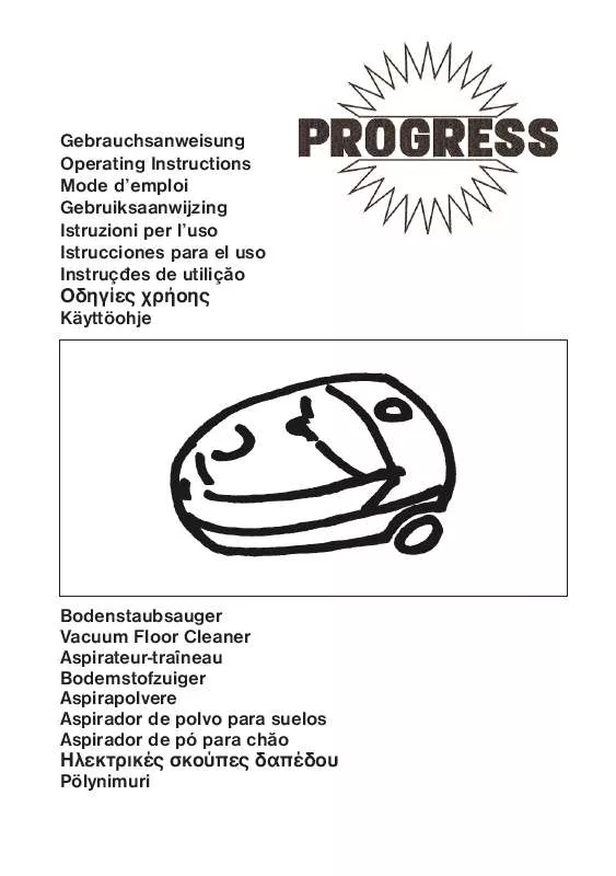 Mode d'emploi PROGRESS MAXIMUS 2300