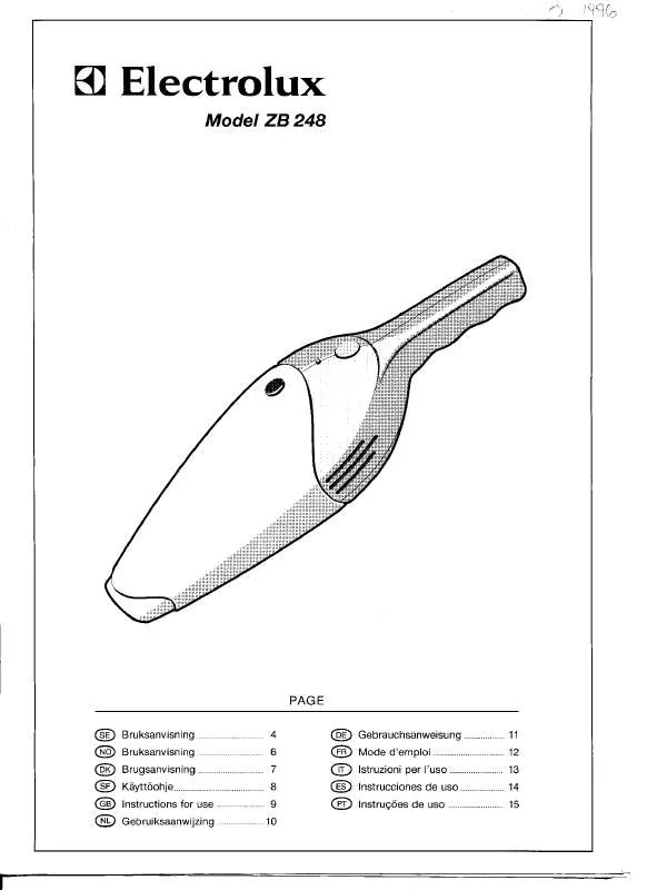 Mode d'emploi PROGRESS PB348