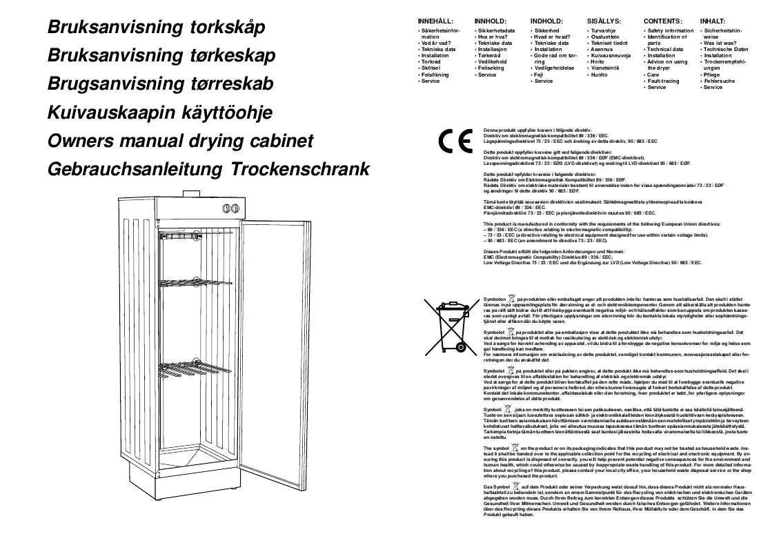 Mode d'emploi ROSENLEW KK401