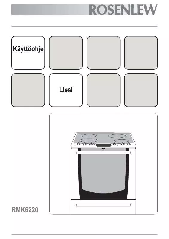 Mode d'emploi ROSENLEW RMK6220