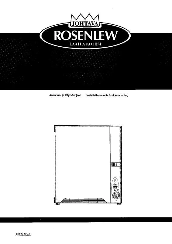 Mode d'emploi ROSENLEW RTK108