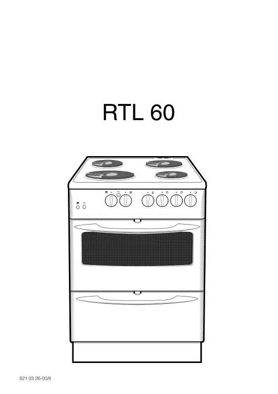 Mode d'emploi ROSENLEW RTL60