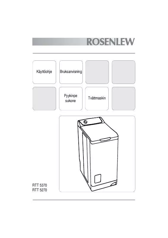 Mode d'emploi ROSENLEW RTT5370