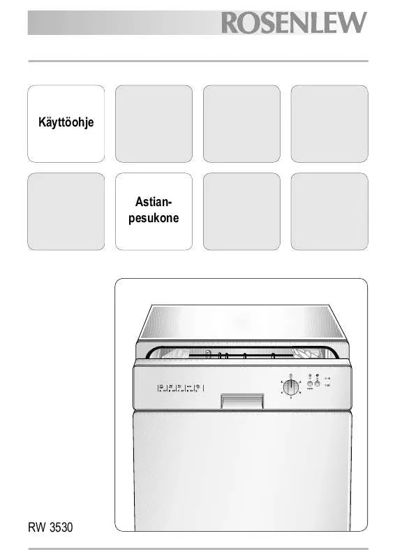 Mode d'emploi ROSENLEW RW3530