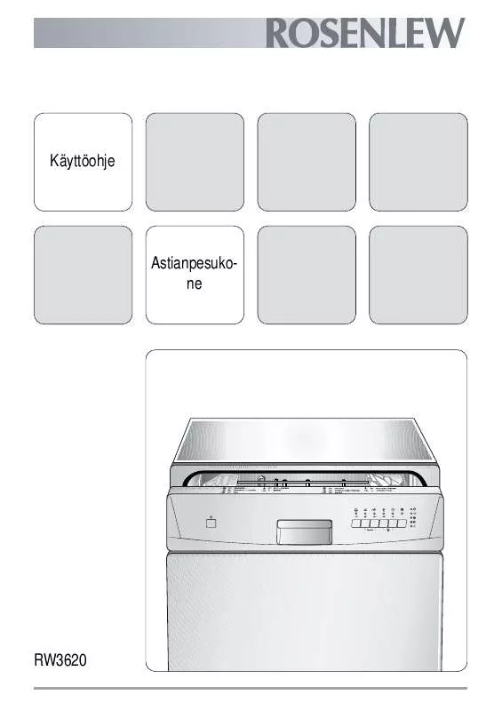 Mode d'emploi ROSENLEW RW3620