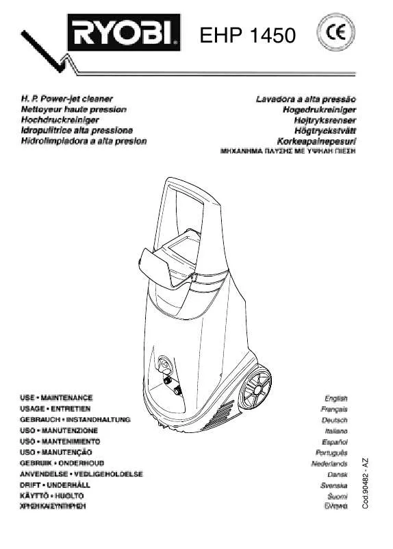 Mode d'emploi RYOBI EHP 1450