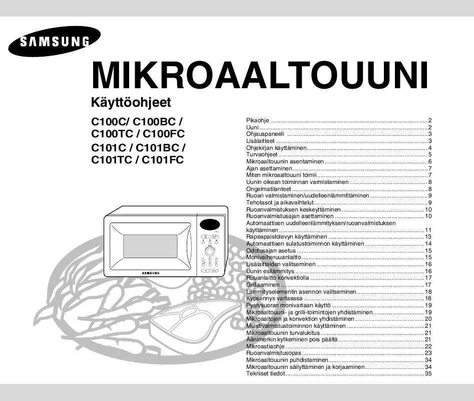 Mode d'emploi SAMSUNG C100C