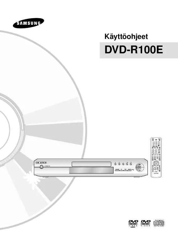 Mode d'emploi SAMSUNG DVD-L100WA