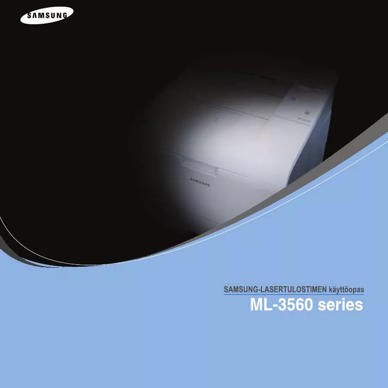 Mode d'emploi SAMSUNG ML-3560/SEE