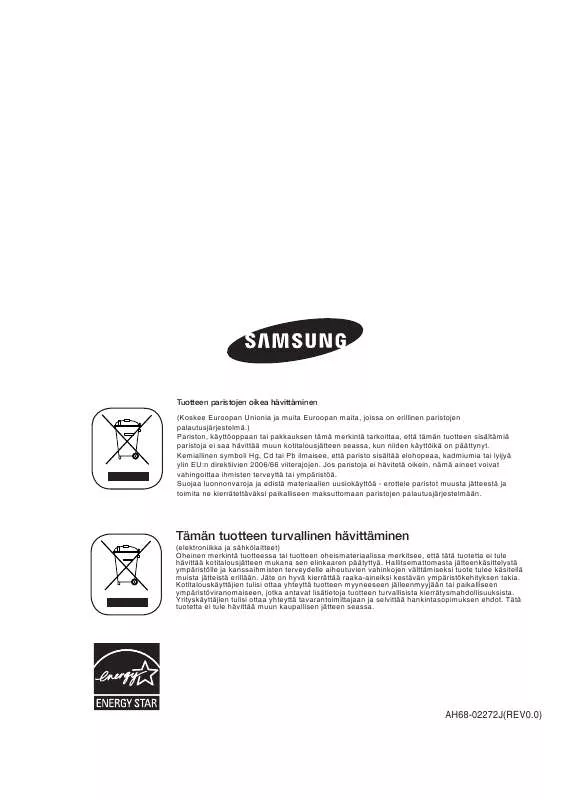 Mode d'emploi SAMSUNG MM-C530D