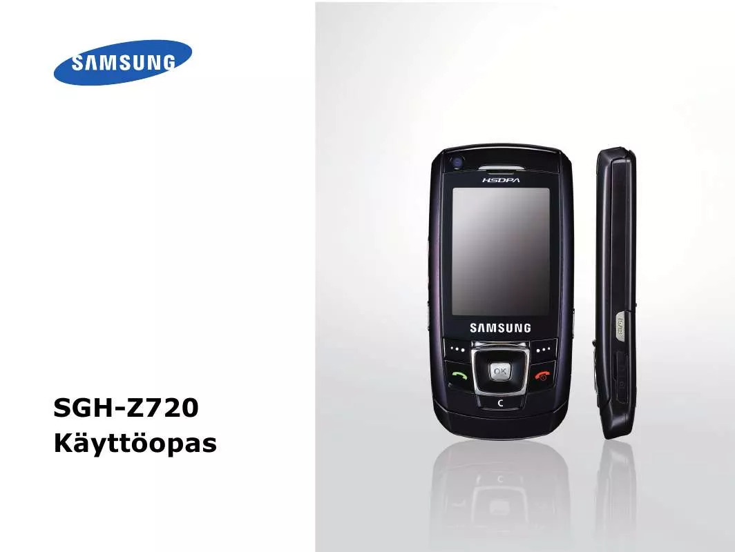 Mode d'emploi SAMSUNG SGH-Z720