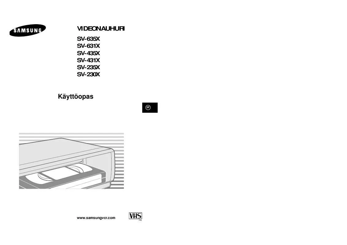 Mode d'emploi SAMSUNG SV-230X