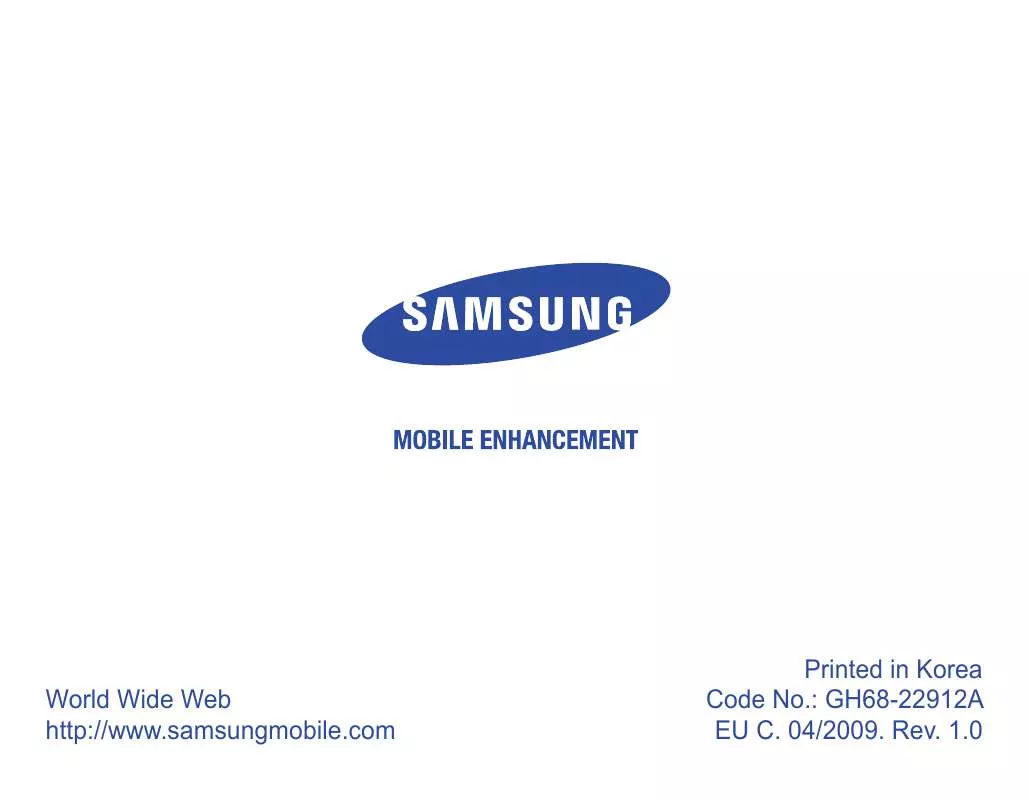 Mode d'emploi SAMSUNG WEP470