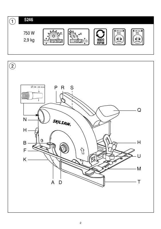 Mode d'emploi SKIL 5246