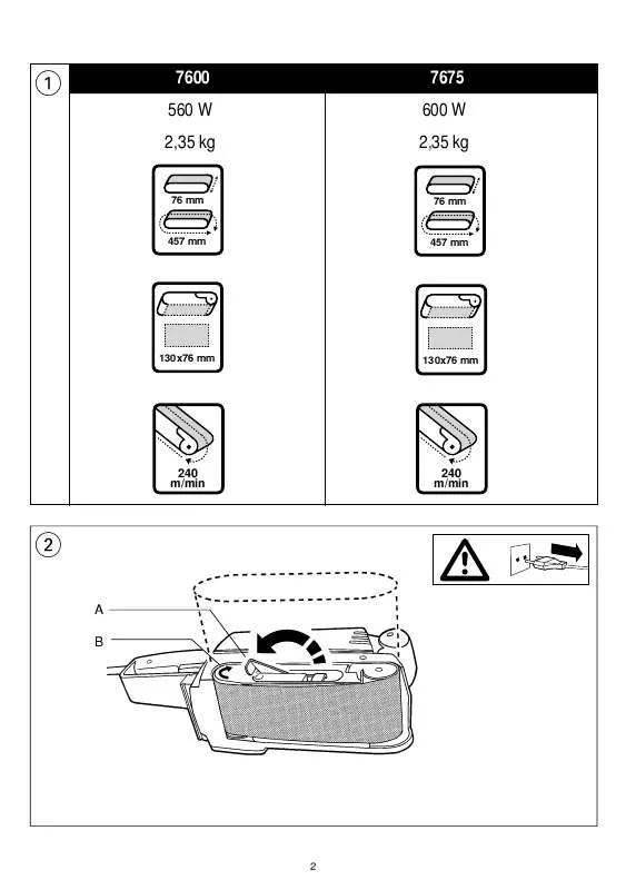 Mode d'emploi SKIL 7600