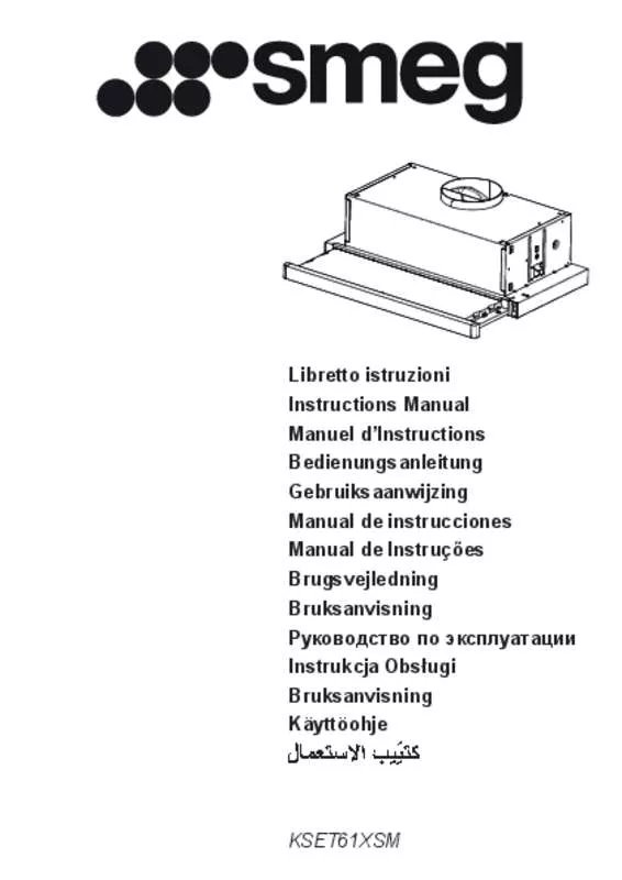 Mode d'emploi SMEG KSET61XSM