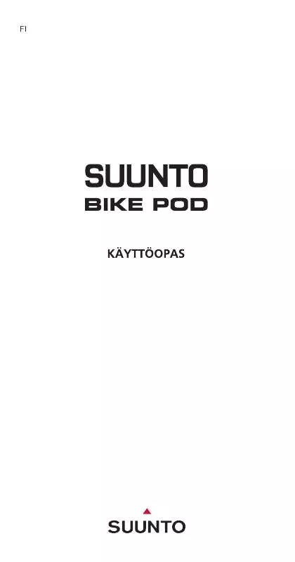 Mode d'emploi SUUNTO BIKE POD