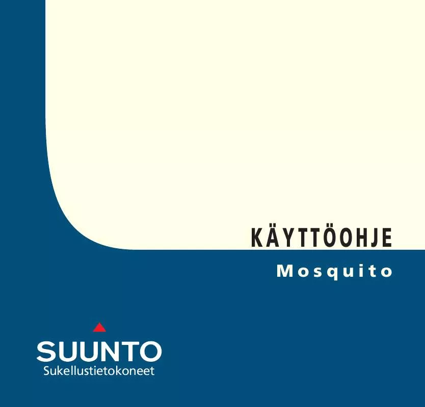 Mode d'emploi SUUNTO MOSQUITO