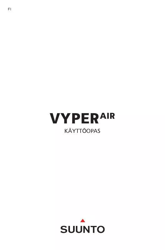 Mode d'emploi SUUNTO VYPER AIR